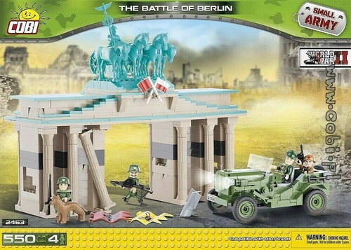 Cobi 2463 Berlin Brandenburg Gate 550 Bricks 4 Figures Mega Very Rar Set Ebay