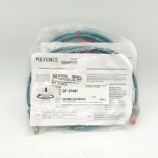 Keyence OP-87457 Ethernet Cable Lot of 2