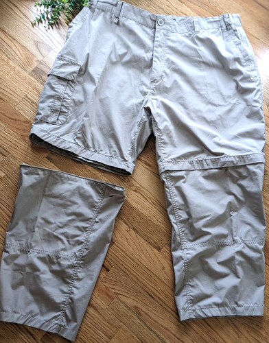 🇬🇧Craghoppers Men 42" Zip Off Convertible Pants Shorts Cargo Tactical GORPCore