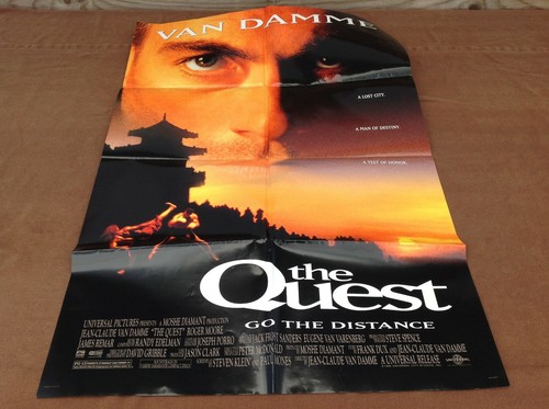 1996 The Quest Original Movie House Full Sheet Poster