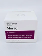 Murad Hydro Dynamic Ultimate Moisture Cream Moisturizer Step 3 Hydration 1.7 oz