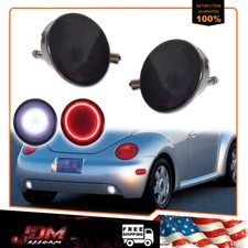 For 1998-2005 VW Beetle Smoke White LED Rear Tailgate Reverse Backup Lights 2PCS