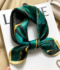 Pure 12 Momme Silk Wrap Scarf Bandanna Print Square Shawl 20   new