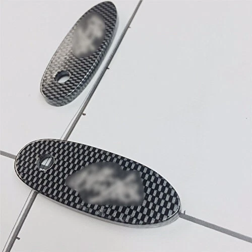 Placas base de bloque de espejo retrovisor para Kawasaki Ninja 500R 636 Zx6R Zx7 Zx9 10R carbono Foto 2 de 4