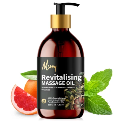 Missy Revitalising Massage Oil - Luxurious Blend - Made In The UK
