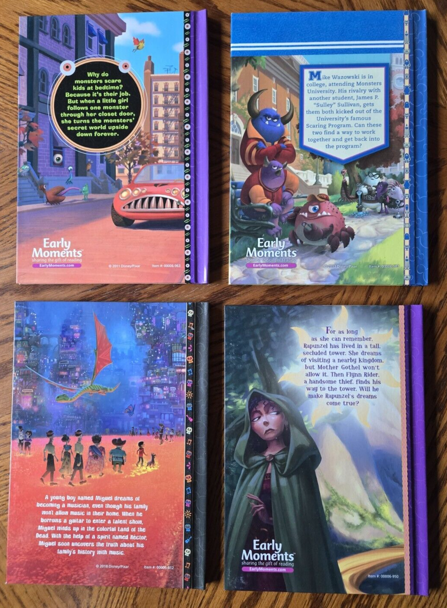 4 Disney Pixar Movie Based Books-MONSTERS - MONSTERS UNIVERSITY