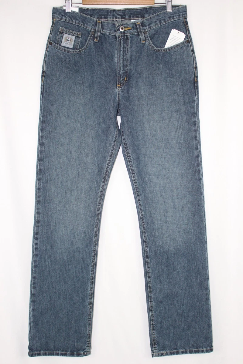 Cinch Jeans Men s Silver Label Slim Straight Leg Medium Blue MB98034001