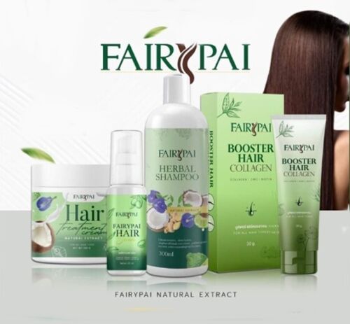 Fairypai Hair Serum + Shampoo + Treatment +Booster Long Hair Growth Set of 4 - Picture 6 of 14