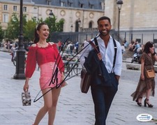 Lucien Laviscount Emily In Paris Signed Autograph 8x10 Photo