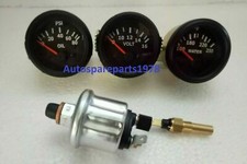 Electrical Gauges Set- Volt Gauge Temp Gauge Oil Pressure Gauge With Sender Bb