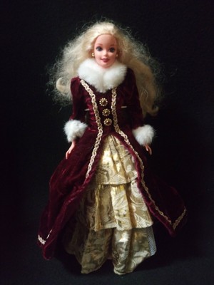 happy holidays barbie 1996