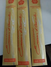 Lot of 3 Maroma Incense of Auroville Frankincense 10ct aroma long burn FS