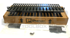NEW PANDUIT WMPS 19" 1 RACK SPACE PANEL 5X3 FRONT, 1X4 REAR DUCT STRAIN RELIEF