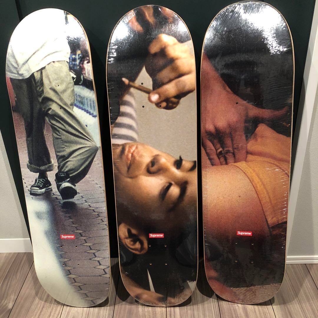 Supreme x Larry Clark Skate Deck Set Of 3 Authentic 2016 | eBay