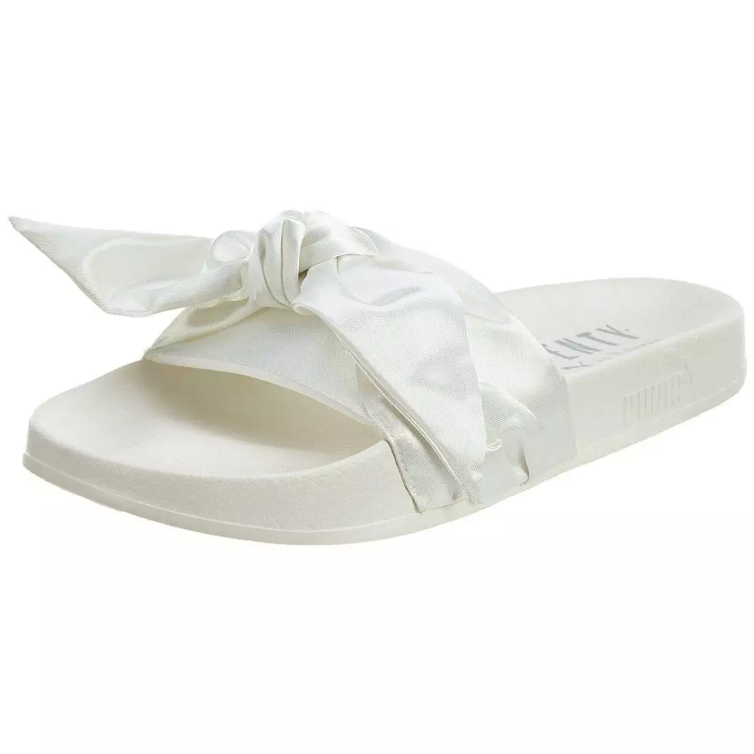 Wijzigingen van combinatie Algemeen PUMA Adults Fenty Bow Slides X By Rihanna White Slip On 363318 02 UK 11 |  eBay