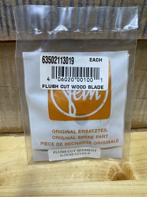 NOS Fein MultiMaster Cutting Tool Blade 6 35 02 113 01 9 Made in Germany