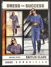 2025 PANINI CAITLIN CLARK CHRONICLED - Dress For Success #65