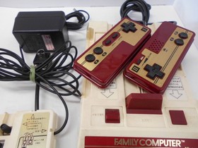 Famicom Disk System Late Model + Famicom Console Set Tested