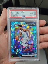 2018-19 Panini Prizm Blue Ice Prizm /99 Joel Embiid #259