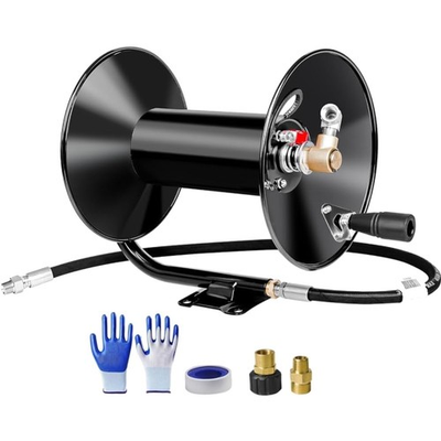 #ad #ad Pressure Washer Hose Reel 100ftx3 8” 130ftx1 4” 4000PSI Heavy Duty Power Was... $122.25