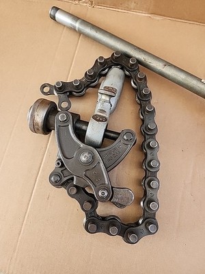 Ridgid No 206 1-1/2'' to 6'' Ratcheting Chain Soil Pipe Cutter 