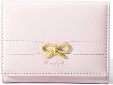 Small Wallet Coquette Bow Wallet for Girls Cute Wallet ID Credit Card Holder for