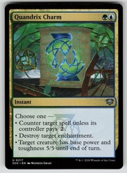 Quandrix Charm 217 Uncommon Secrets of Strixhaven MTG