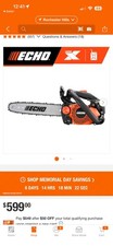 ECHO CS-2511T 12  Nano Bar & Chain Profession...