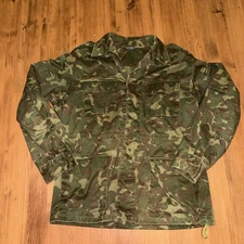 Vintage Russian Soviet Army Camo jacket Uniform Ukraine Afghanka Size Medium