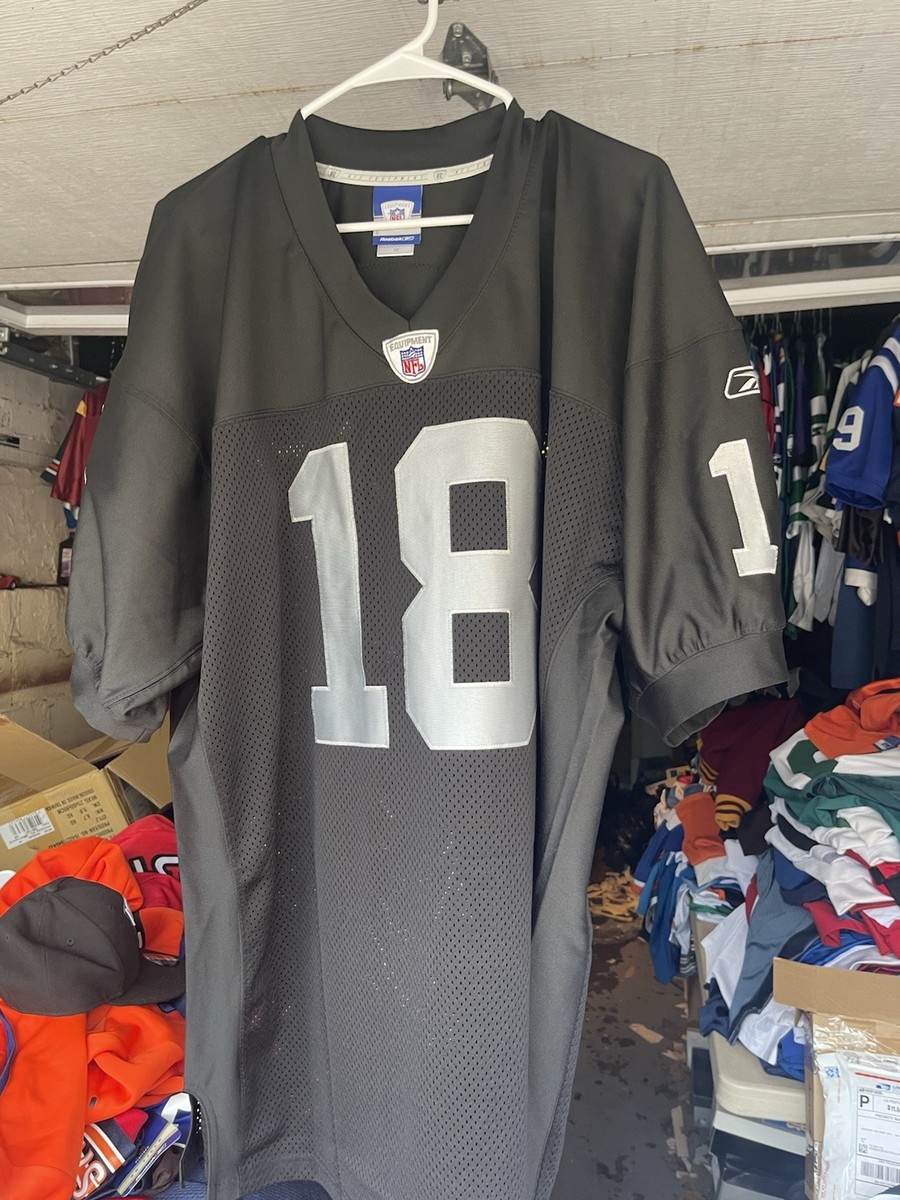 100% Authentic Reebok Randy Moss Jersey OAKLAND LV RAIDERS SZ52