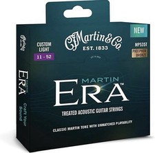Martin Era Treated Acoustic Guitar Strings - .011-.052 Custom Light