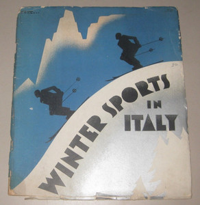 1936 Winter Sports in Italy brochure, 56 pgs.