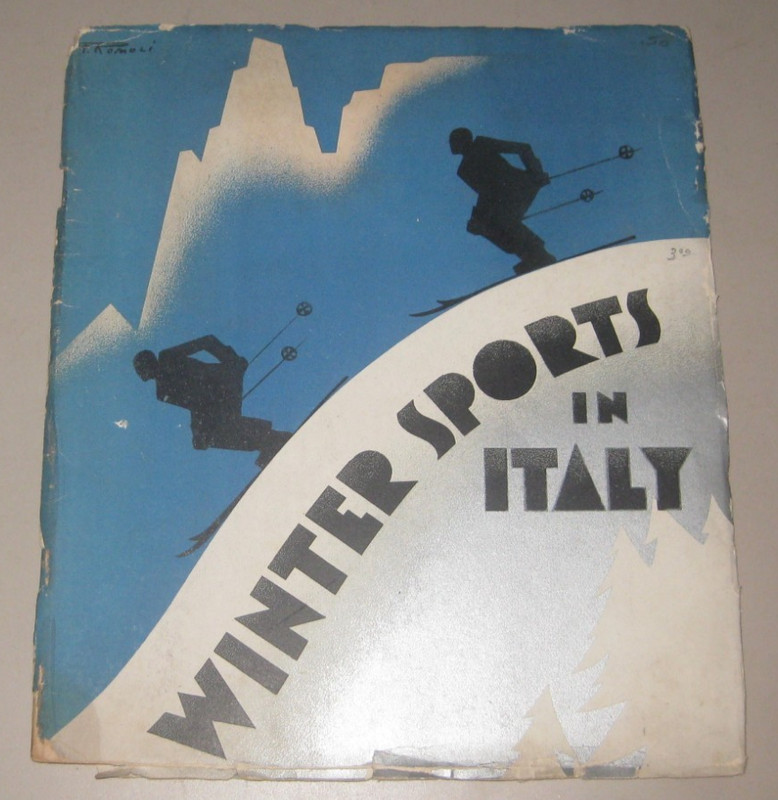 1936 Winter Sports in Italy brochure, 56 pgs.