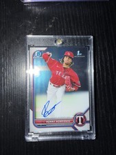 2022 Bowman - Chrome Prospect Autographs Ronny Henriquez #CPA-RH (AU, RC)
