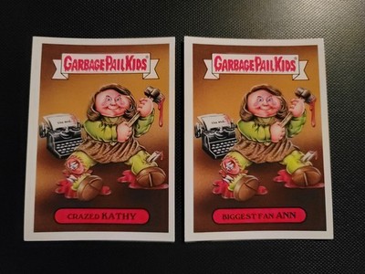Stephen King 1990 Misery Kathy Bates James Cann SPOOF Garbage Pail Kids 