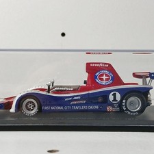 Spark 1/43 Lola T333CS No1 Champion Can Am 1978 A.Jones Model Car