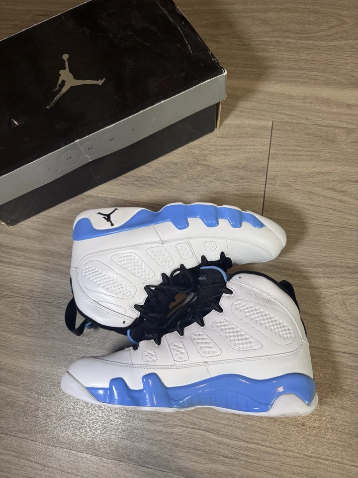 Nike Air Jordan 9 Retro 2010 Azul Polvo Talla 9 302370-103 Foto 3 de 4