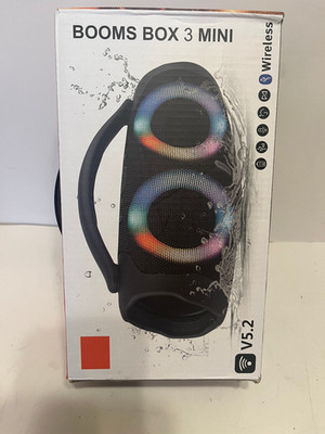 Booms Box 3 Mini Wireless Speaker V5.2