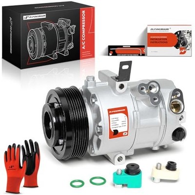  Air Conditioner AC Compressor with Clutch Compatible with Hyundai Tucson 2.0L 
