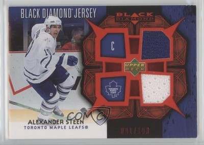 2007-08 Upper Deck Black Diamond Jerseys Dual Ruby 91/100 Alexander Steen 0d14