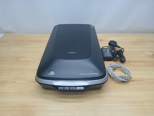 Epson Perfection V500 Photo Scanner - Digital ICE Technology - voll funktionsfähig