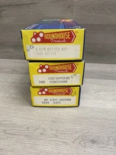 (3) Roundhouse Products HO Gauge 3 Bay Hopper Coal Car Lot Of 3 