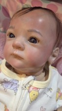 18in Hand Made ,Hand Painted, Reborn Baby With Soft Body .
