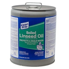 Klean Strip Green CLO45 Boiled Linseed Oil 5 Gallon