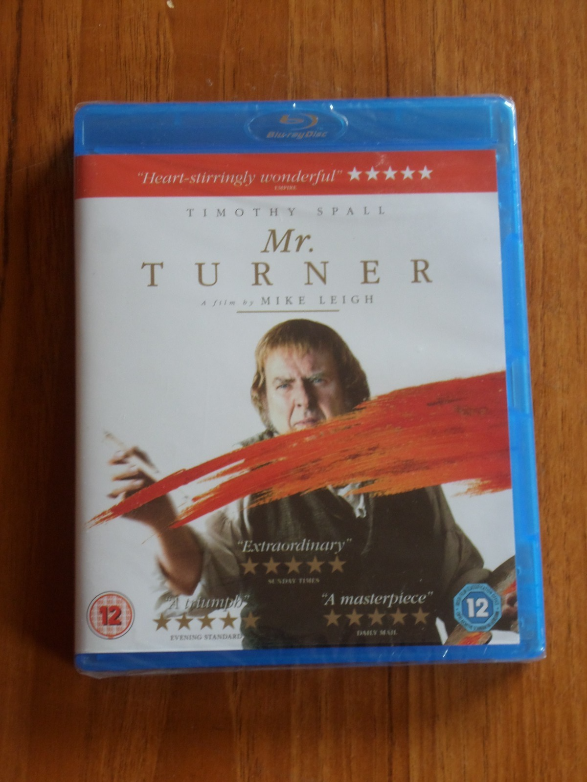 BLU-RAY 'MR TURNER' WITH TIMOTHY SPALL NEW & SEALED FREE P&P