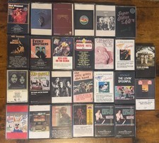 Lot of 26 Cassette Tapes Rock Pop Soundtrack All Pads Intact Good Queen Eagles
