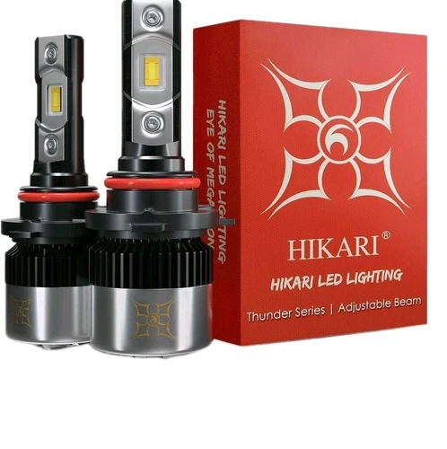 Hikari 9012 HIR2 LED Adjustable Bulbs 30W 12000LM 6000K Cool White DoT - New