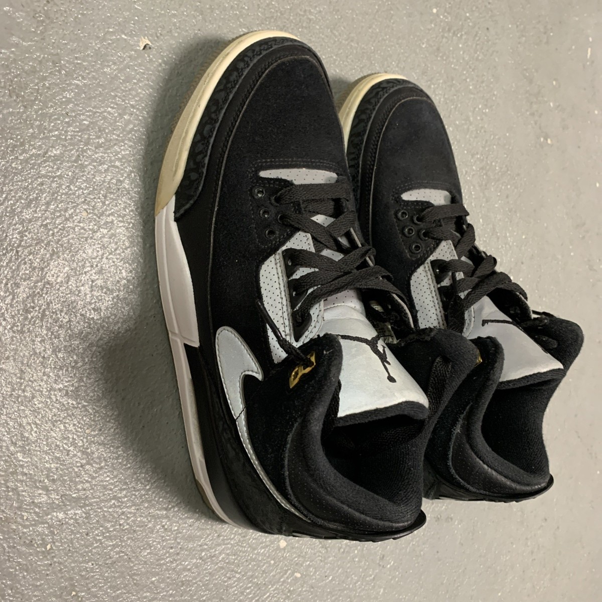 Size 9- Jordan 3 Retro Tinker SP Black Cement 2019 | eBay