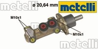 Metelli 05-0044 Hauptbremszylinder Bremszylinder FüR Fiat FüR Lancia