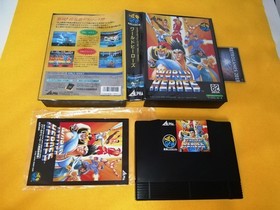 Neo Geo  AES WORLD HEROES  Neogeo  AES SNK.